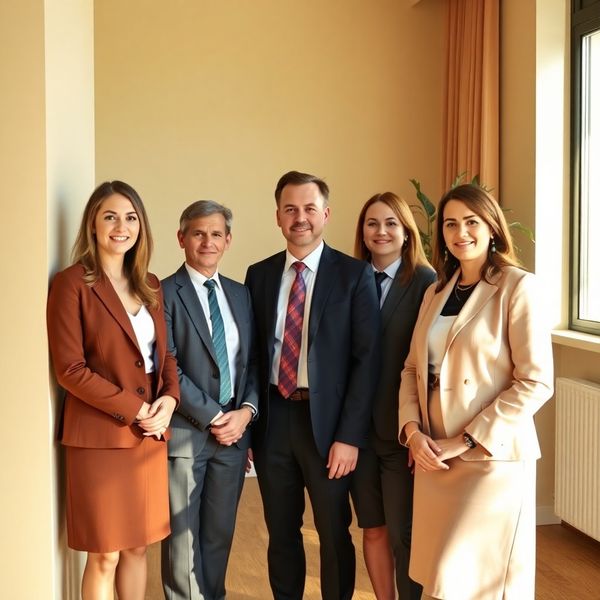 Portret de grup al echipei ConsultInsightful